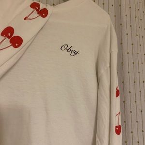 Obey cherry tee